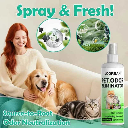 Pet Urine Odor Remover Spray-Heavy-Duty Urine Eliminator,Safe for Carpets,Floors & Furniture,Suitable for Dogs & Cats - Needora