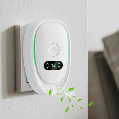 Plug-In Air Purifier Negative Ion Generator Mini Air Ionizer Dust Smoke Odor Remove For Home Bathroom Pet Air Cleaner Freshener