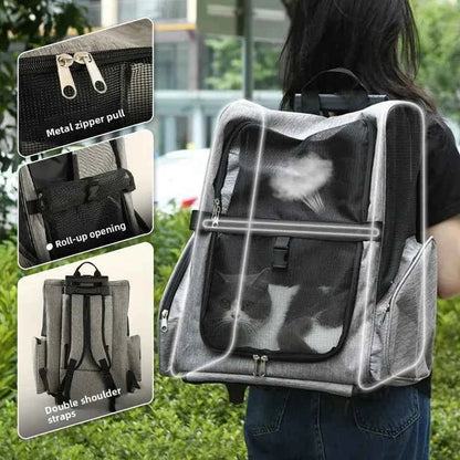 Portable Pet Travel Backpack Beichang Forest Dog Carrier Bag Double Shoulder Bag Dog Luggage Wheel Bag for Outing - Needora