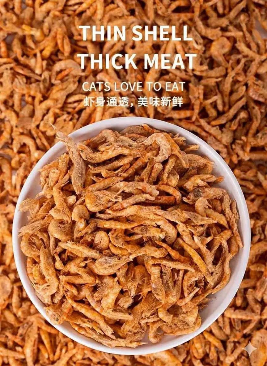 Premium Freeze-Dried Krill Cat Treats for Dental Health & Nutrition - Needora