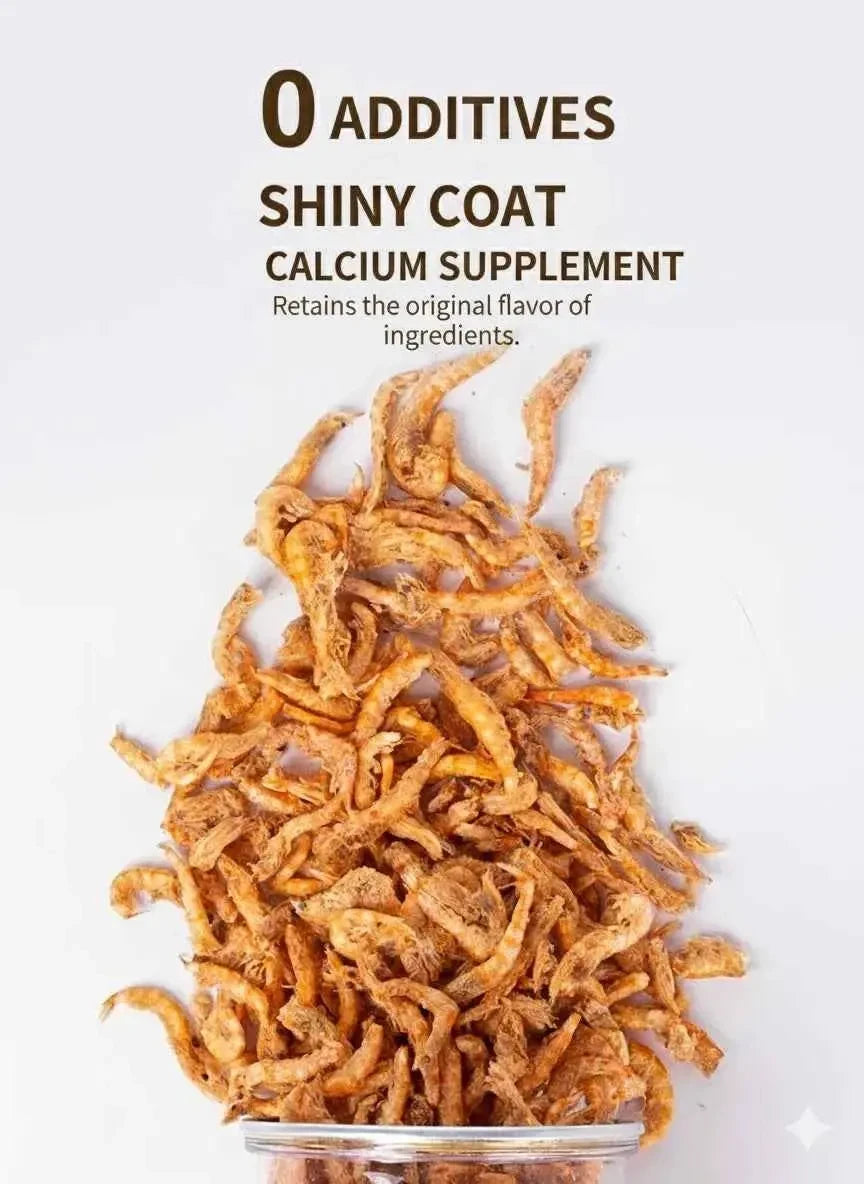 Premium Freeze-Dried Krill Cat Treats for Dental Health & Nutrition - Needora