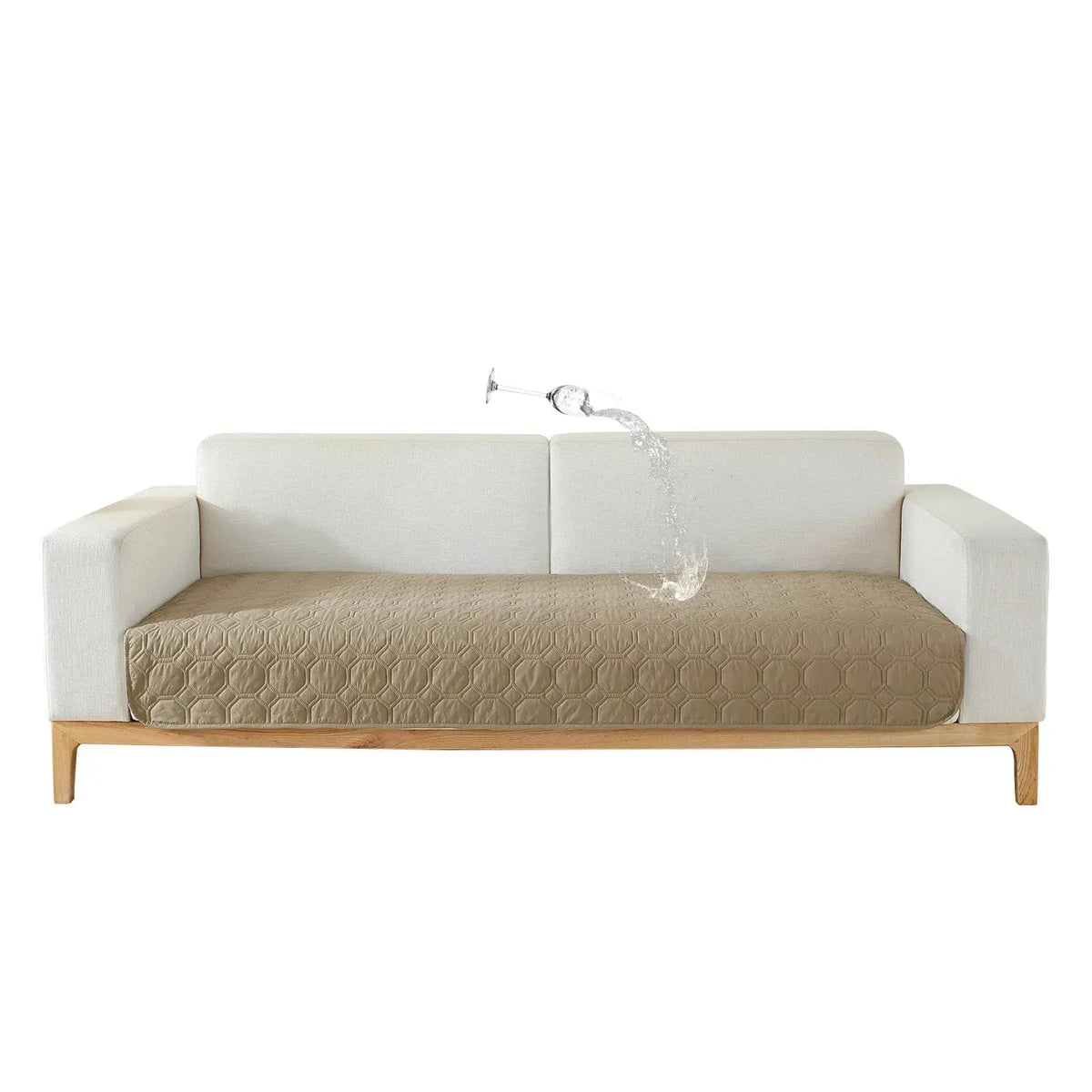 Premium Quilted Non-Slip Sofa Cover – Washable Furniture Protector for Pets & Kids - Needora