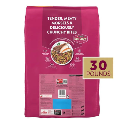 Purina Tender & Crunchy Adult Dry Dog Food with Real Lamb & Turkey Flavor, 30 lb Bag - Needora