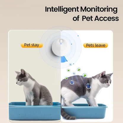 ROJECO 4000mAh Smart Cat Litter Deodoriser Automatic Cat Litter Box Odor Purifier For Pet Toilet Deodorant Purifier Accessories - Needora