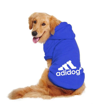 S-5XL Pet Dog Hoodies for Small Medium Large Breed Dogs, Fleece Lined Pullover Pitbull Sweatshirt Casual Sports Clothes Apparel - Needora