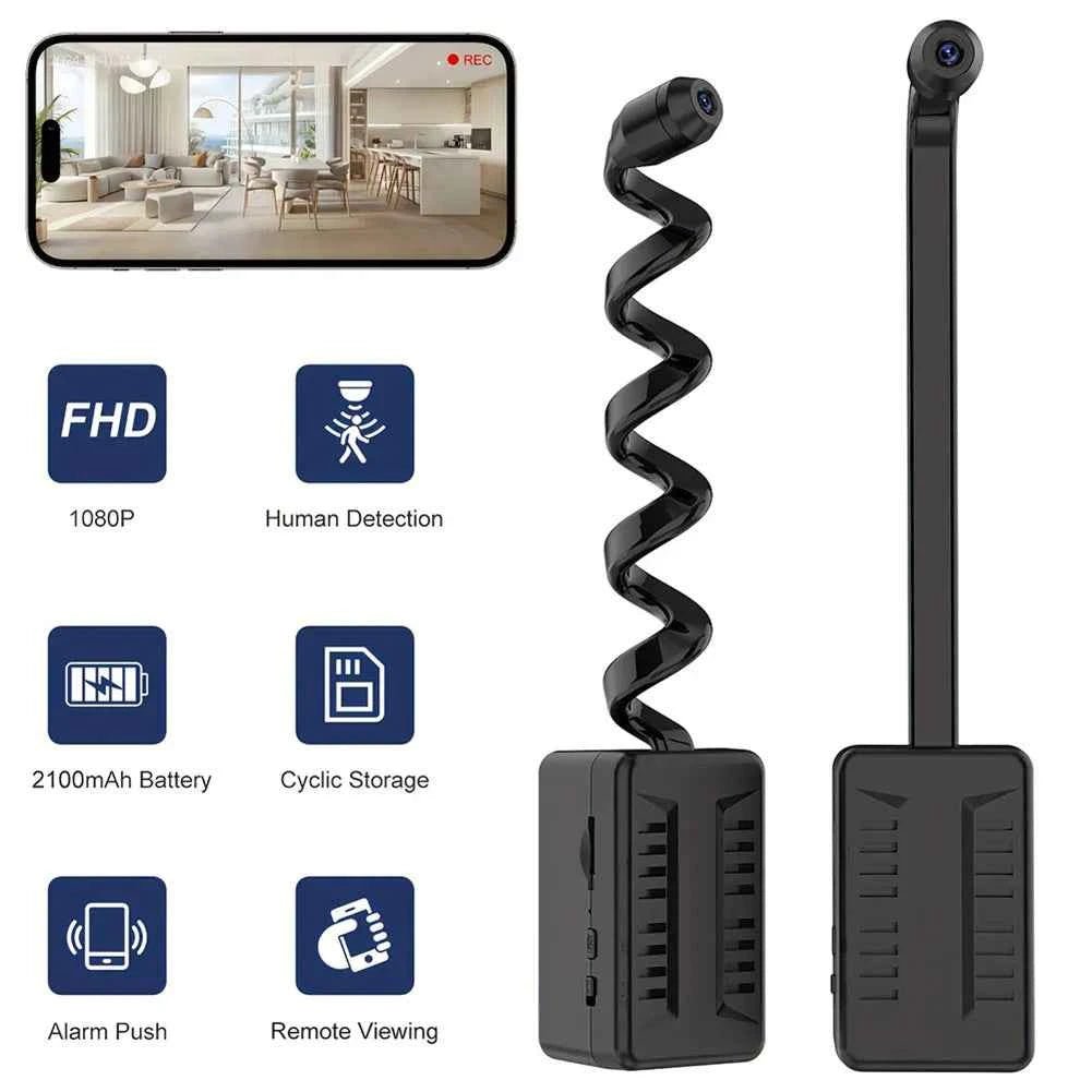 Security Camera 1080P Wireless Nanny Cam with Motion Detection Surveillance Camera for Baby & Pet Monitor - Needora