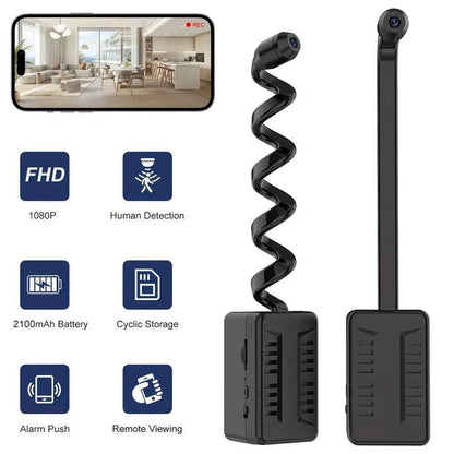 Security Camera 1080P Wireless Nanny Cam with Motion Detection Surveillance Camera for Baby & Pet Monitor - Needora