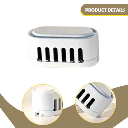 Smart Litter Box Deodorizer Kitten Toilet Tray Easy to Use Cleaner Elimination Friendly Deodorizing Box Odor Cleaning Remover
