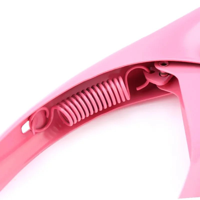 Stainless Steel False Nail Edge Trimmer U-shaped Pointed Nippers for Acrylic Nail Art - Needora