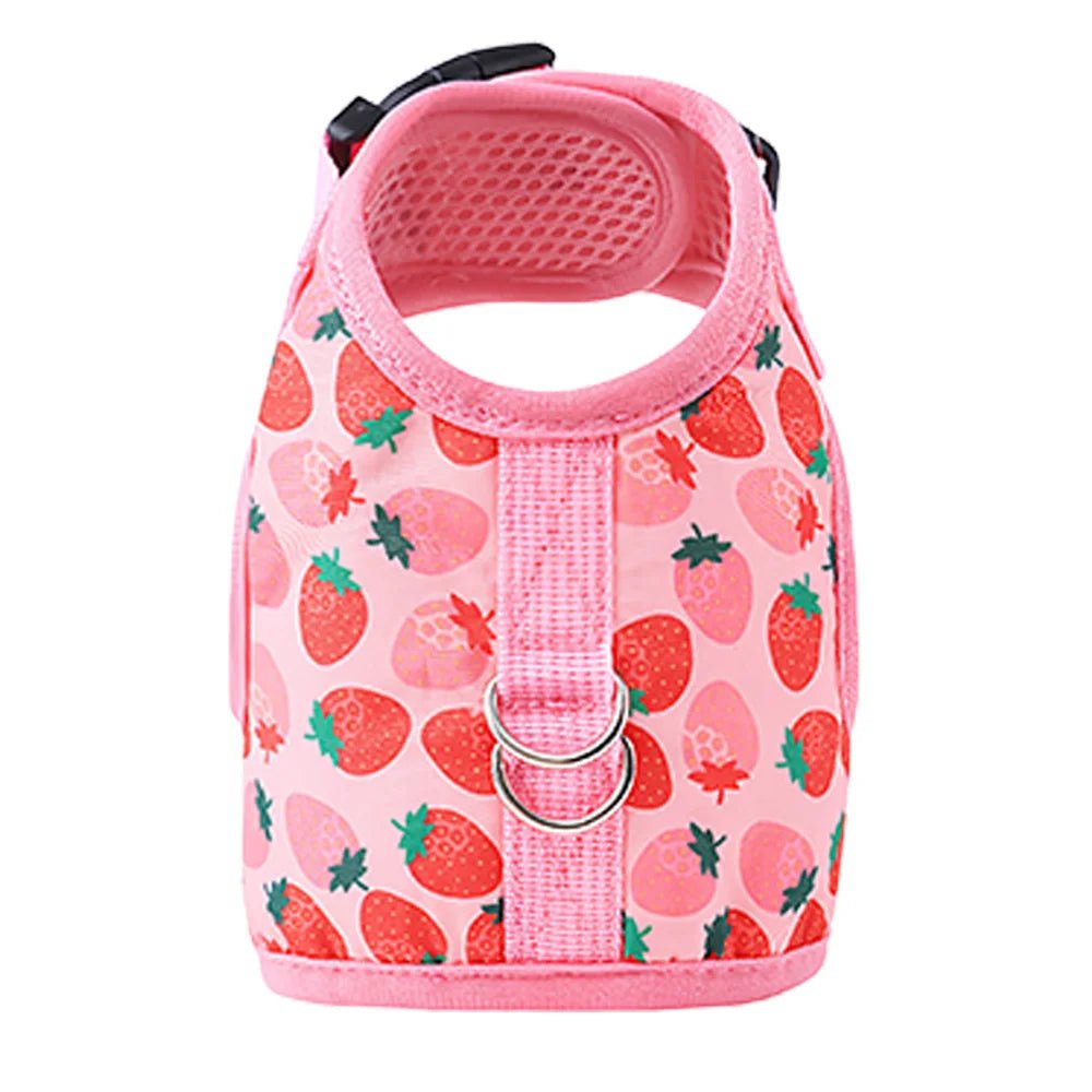 Summer Escape-Proof Cat Harness - 3D Mesh Breathable Vest with Reflective Stripes & Quick-Snap Leash Set - Needora