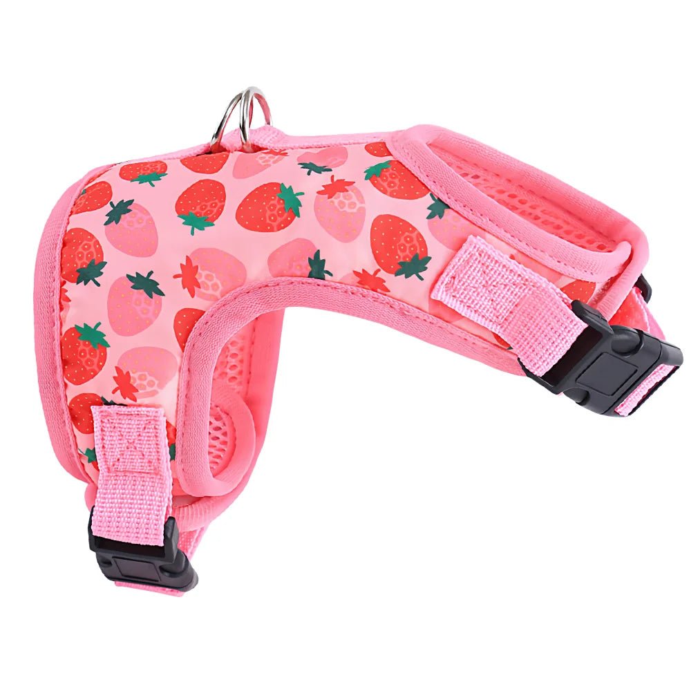 Summer Escape-Proof Cat Harness - 3D Mesh Breathable Vest with Reflective Stripes & Quick-Snap Leash Set - Needora