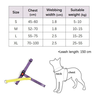 Summer Lightweight Escape-Proof Dog Harness Durable Adjustable Reflective No-pull Pet Vest for Medium Large Dogs Arnés De Perros - Needora