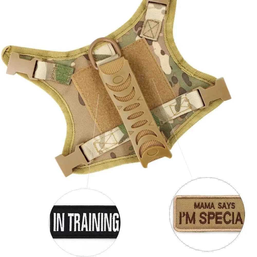 Tactical Cat Harness Leash Set Escape-Proof Adjustable Vest with Handle Mesh Breathable Design for Outdoor Walks Cat Gear - Needora