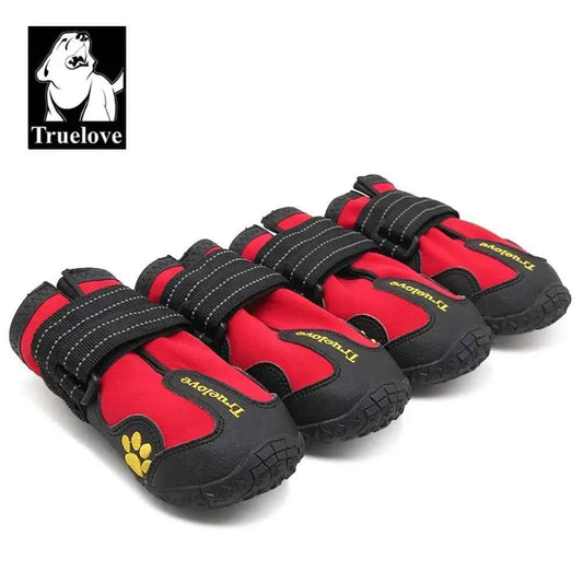 Truelove Dog Shoes Waterproof Anti-Slip Rain Boots Warm Snow Reflective for Small Medium Large Pet Sports Training TLS3961 - Needora