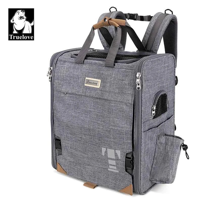 Truelove Pet Travel Carrier Nylon Polyester Breathable Quality Outdoor Pet Cages Dog Bag Cat Carriers Travel Products TLX2171 - Needora
