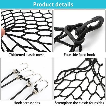 Car Dog Barrier Net Foldable – in-use lifestyle view