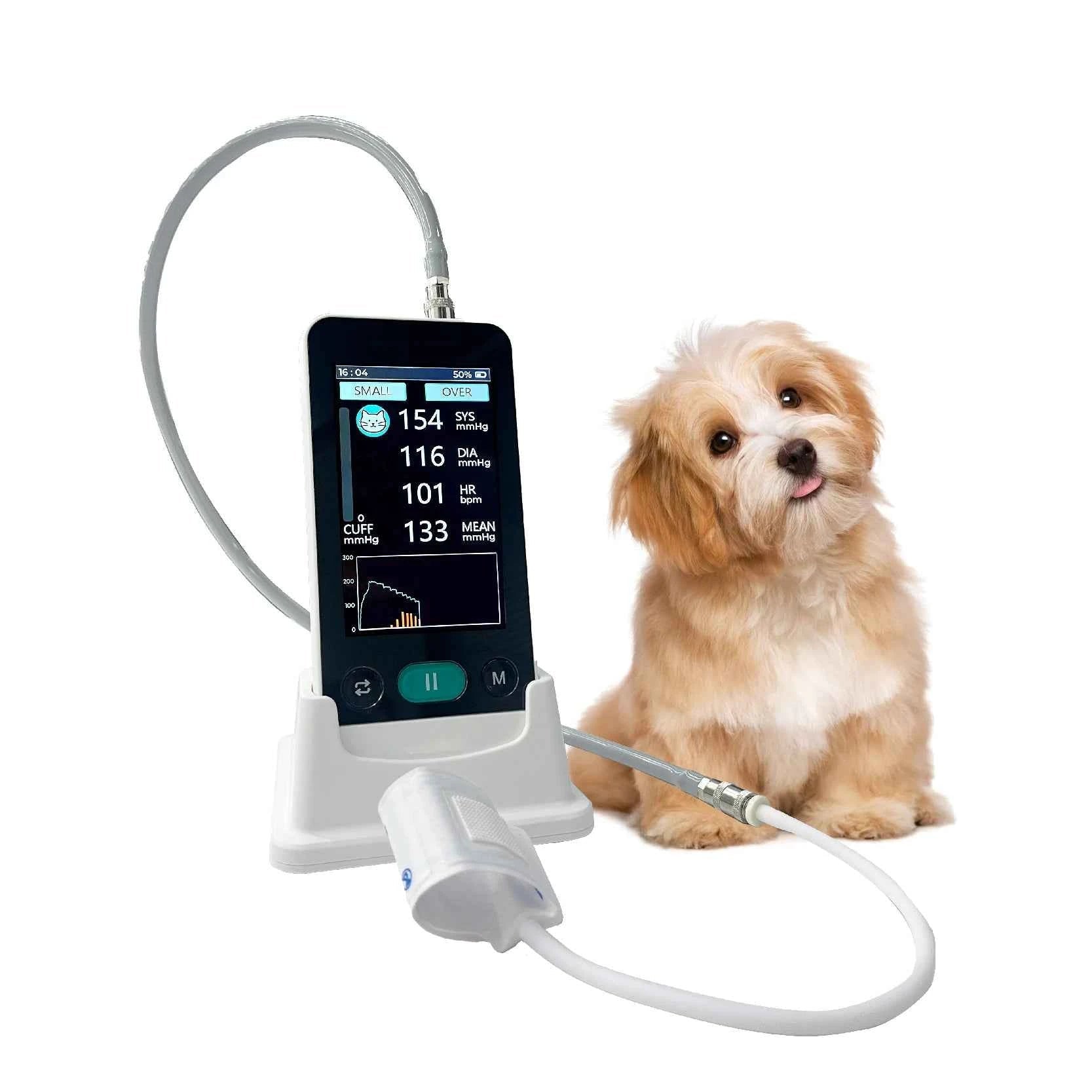 Veterinary Blood Pressure Monitor for Cats Dogs Portable Digital Pet BP Measurement Device - Needora