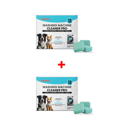 Washing Machine Cleaner for Pet Owners Eliminating Pet Odors Remove Pet Hair Cleaning Washing Machine Slots Cleaning Agent 12PCS - Needora