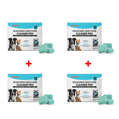 Washing Machine Cleaner for Pet Owners Eliminating Pet Odors Remove Pet Hair Cleaning Washing Machine Slots Cleaning Agent 12PCS - Needora