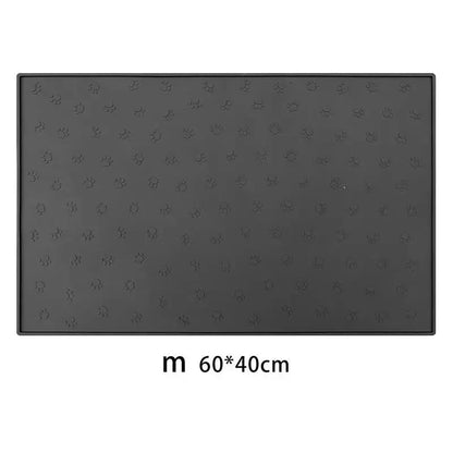 Waterproof Silicone Pet Feeding Mat – Non-Slip Food & Water Bowl Placemat for Dogs & Cats - Needora