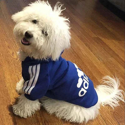 Winter Dog Clothes Adidog Sport Hoodies Sweatshirts Warm Coat Clothing for Small Medium Large Dogs Big Dogs Cat Pets Puppy Outfi - Needora