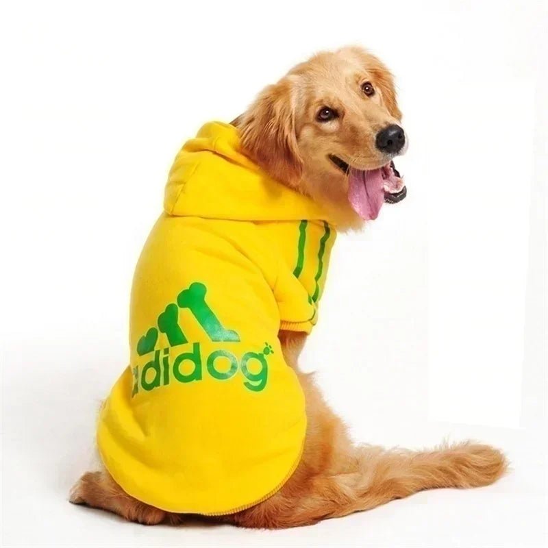 Winter Dog Clothes Adidog Sport Hoodies Sweatshirts Warm Coat Clothing for Small Medium Large Dogs Big Dogs Cat Pets Puppy Outfi - Needora