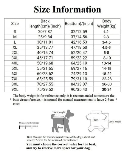 Winter Dog Clothes Adidog Sport Hoodies Sweatshirts Warm Coat Clothing for Small Medium Large Dogs Big Dogs Cat Pets Puppy Outfi - Needora