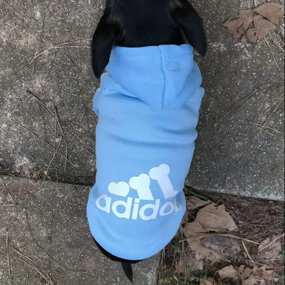 Winter Dog Clothes Adidog Sport Hoodies Sweatshirts Warm Coat Clothing for Small Medium Large Dogs Big Dogs Cat Pets Puppy Outfi - Needora