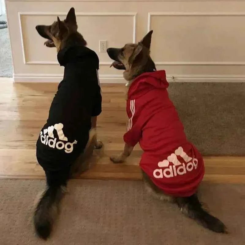 Winter Dog Clothes Adidog Sport Hoodies Sweatshirts Warm Coat Clothing for Small Medium Large Dogs Big Dogs Cat Pets Puppy Outfi - Needora