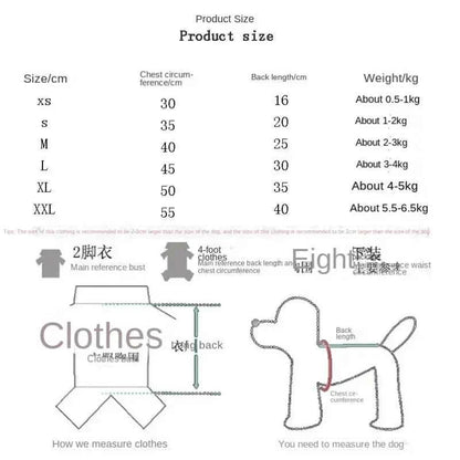 Winter Hooded Dog Sweatshirt with Pocket Fleece Lined Warm Pullover for Small Dogs like Teddy and Bichon Sports Wind Style ﻿ - Needora