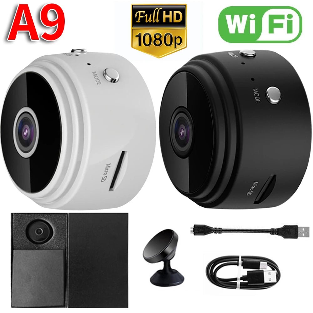 Wireless Camera HD 1080p Voice Video Recorder Night Vision USB Rechargeable Remote Viewing Strong Magnetic for Infants and Pets - Needora