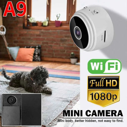 Wireless Camera HD 1080p Voice Video Recorder Night Vision USB Rechargeable Remote Viewing Strong Magnetic for Infants and Pets - Needora