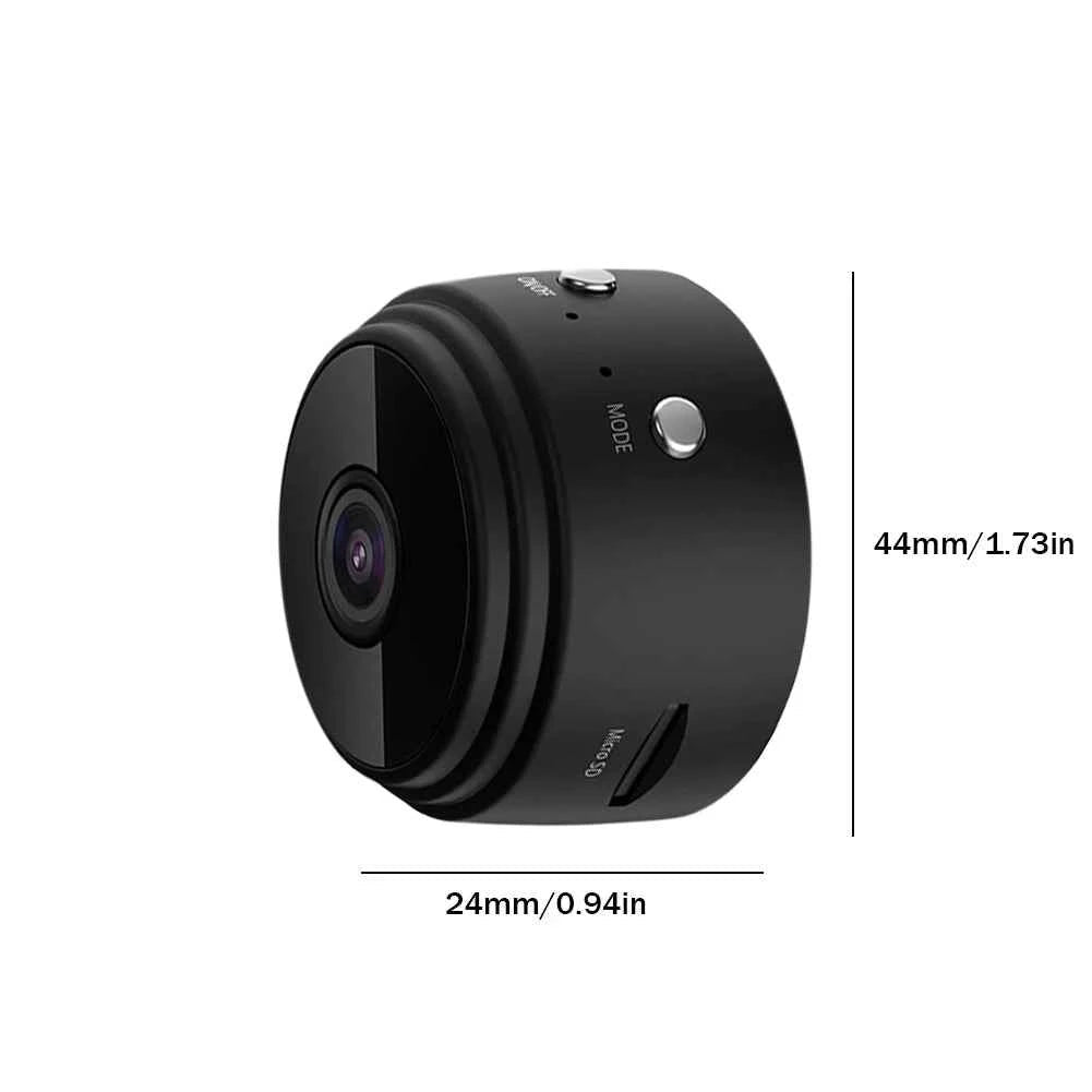 Wireless Camera HD 1080p Voice Video Recorder Night Vision USB Rechargeable Remote Viewing Strong Magnetic for Infants and Pets - Needora